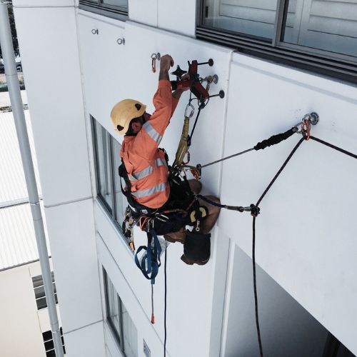 High-rise facade repairs